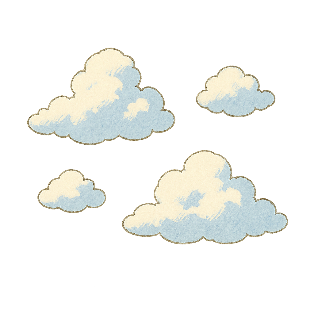 Scattered clouds